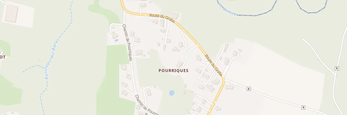 Plan du 1005 Rte du Graba à Sarbazan