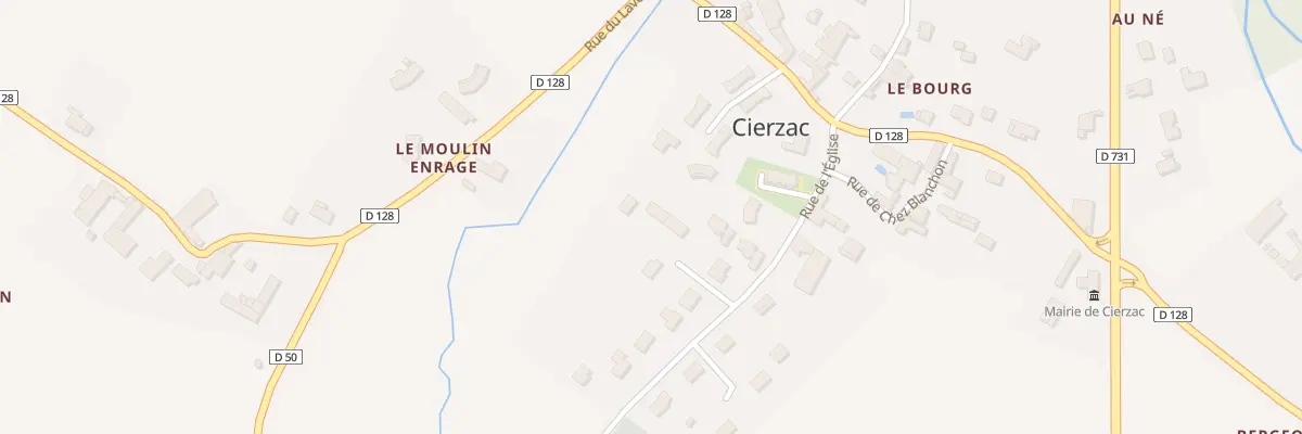 Plan du 12 Rue de l’Eglise à Cierzac