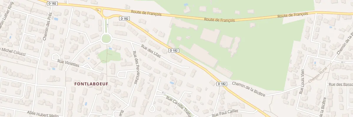 Plan du 29 Rue des Lilas Fontlaboeuf à La Crèche