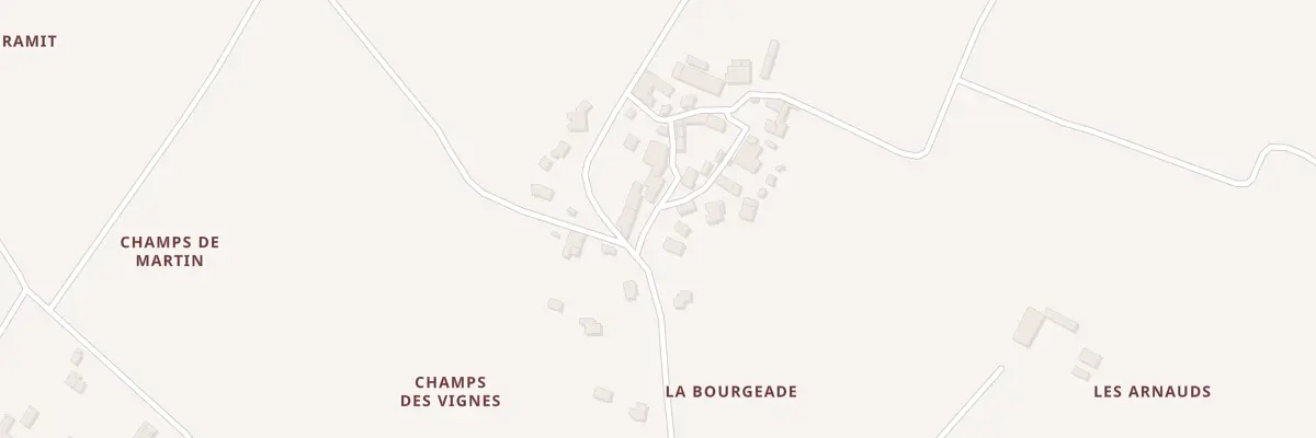 Plan du 5B Cr 27 La Bourgeade à Chepniers