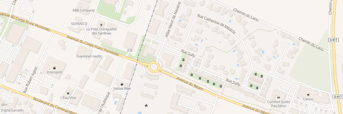 Plan du 2 Rue Sully à Idron