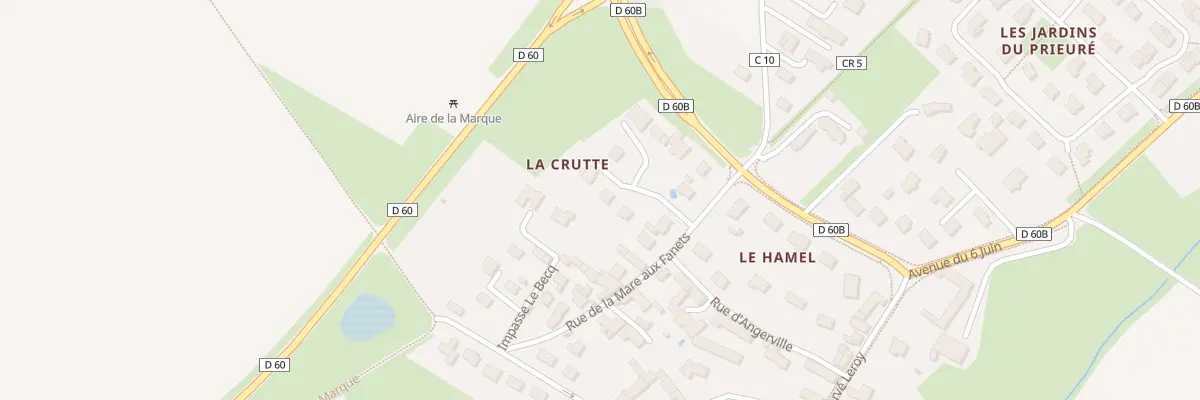 Plan du 61 Imp de la Crutte à Hermanville-sur-Mer