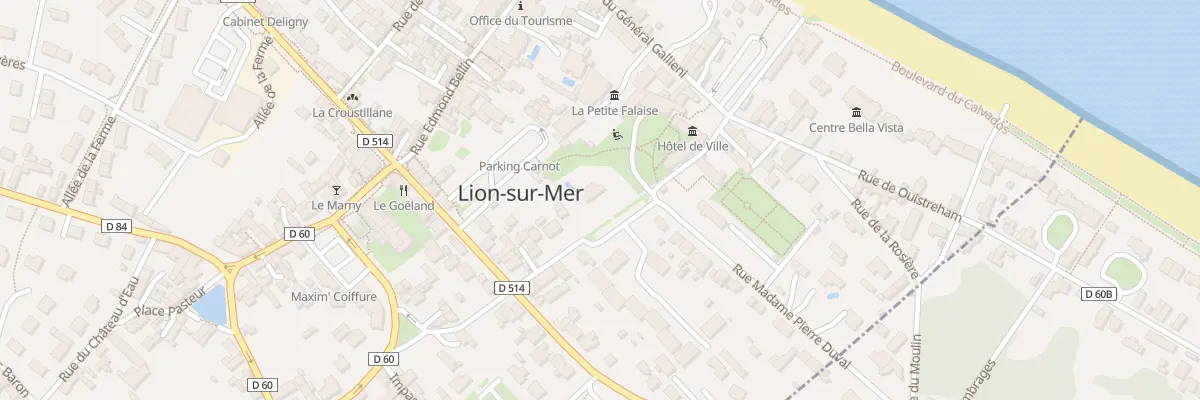 Plan du 19 Rue Marcotte à Lion-sur-Mer