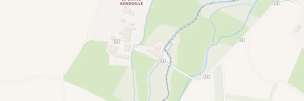 Plan du 5013 Le Grand Genouille à Villefollet