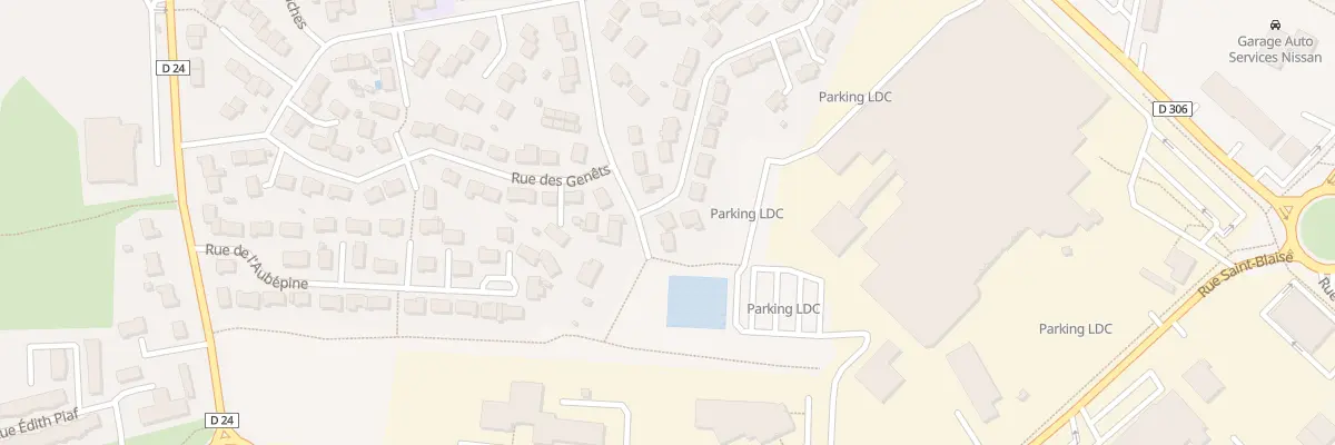 Plan du 36 Rue du Pré à Sablé-sur-Sarthe