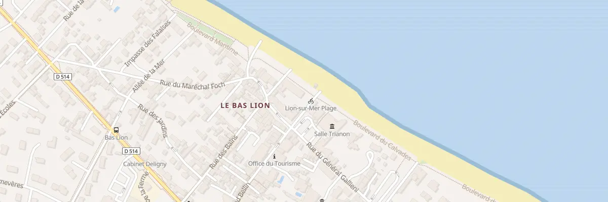 Plan du 47 Rue Edmond Bellin à Lion-sur-Mer