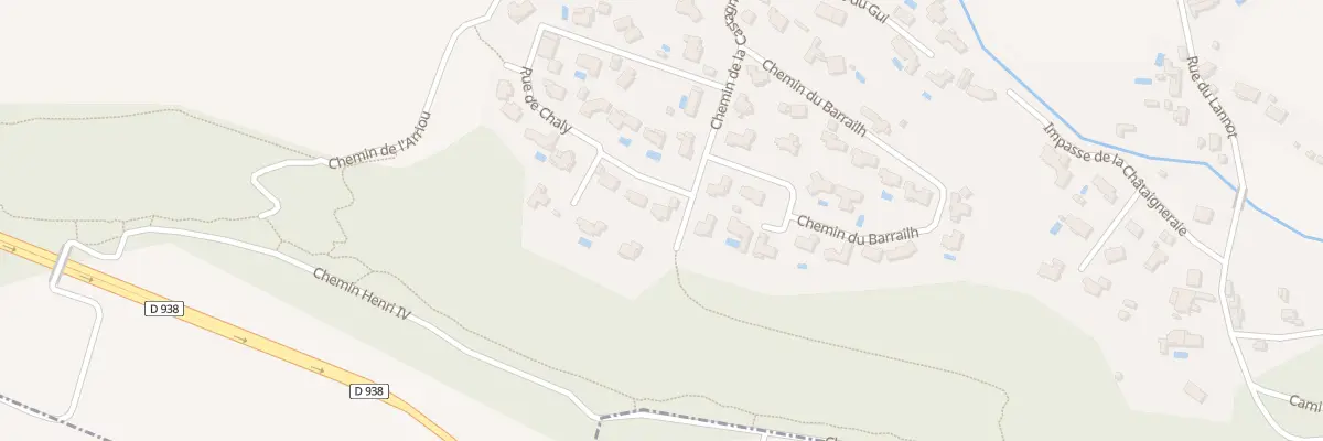 Plan du 24 Rue de Chaly à Idron