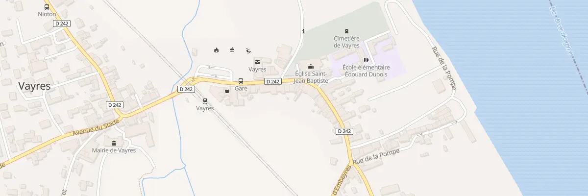 Plan du 82 Av de Libourne à Vayres