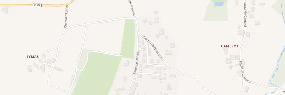 Plan du 6 Rue des Coquelicots à Villegouge