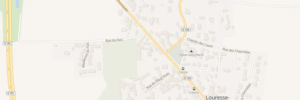 Plan du 5063 Le Bourg à Louresse-Rochemenier