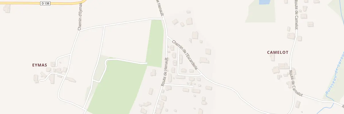 Plan du 8 Rue des Coquelicots à Villegouge