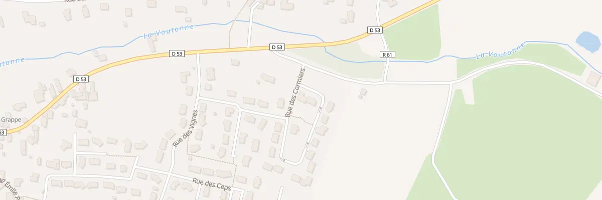 Plan du 19 Rue des Cormiers à Précigné