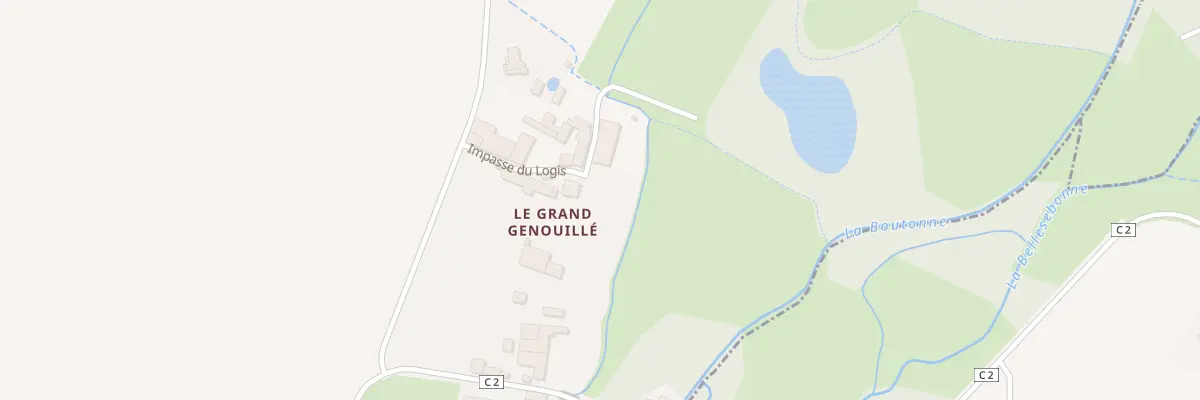 Plan du 5009 Le Grand Genouille à Brieuil-sur-Chizé
