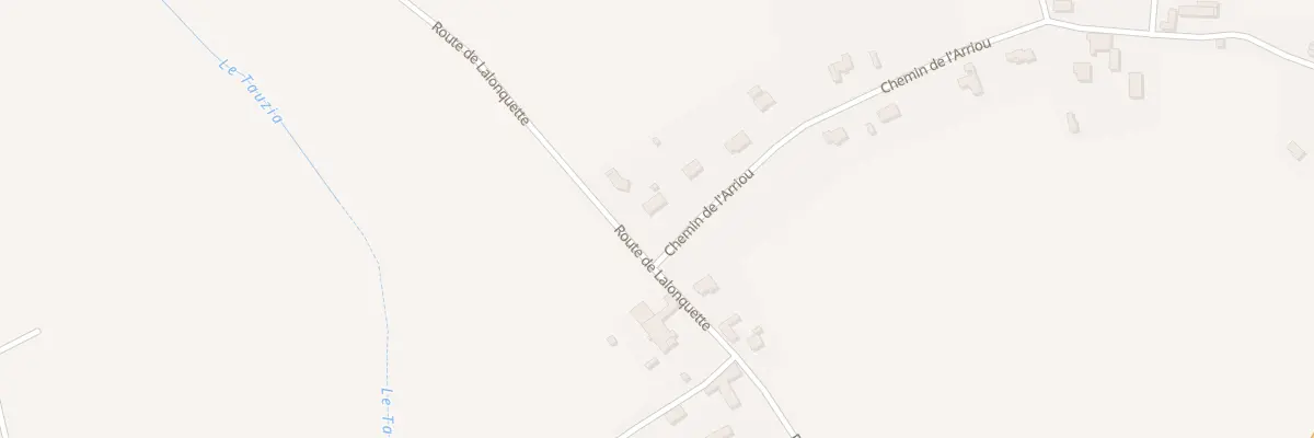Plan du 12 Rte de Lalonquette à Miossens-Lanusse
