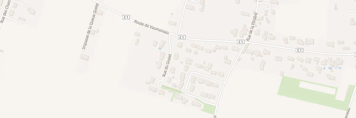 Plan du 3 Rue du Grelet à Fressines