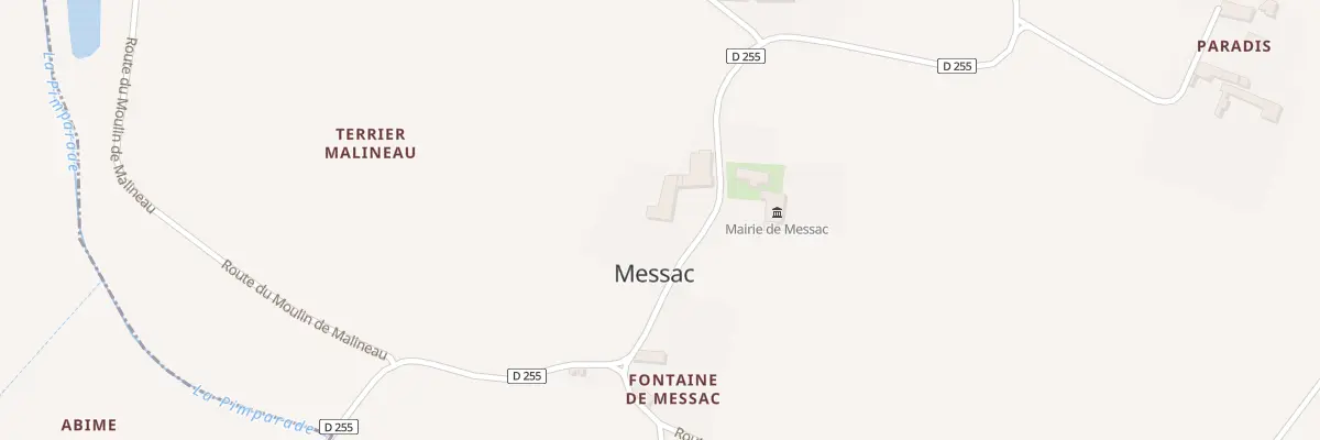 Plan du 5015 Le Bourg à Messac
