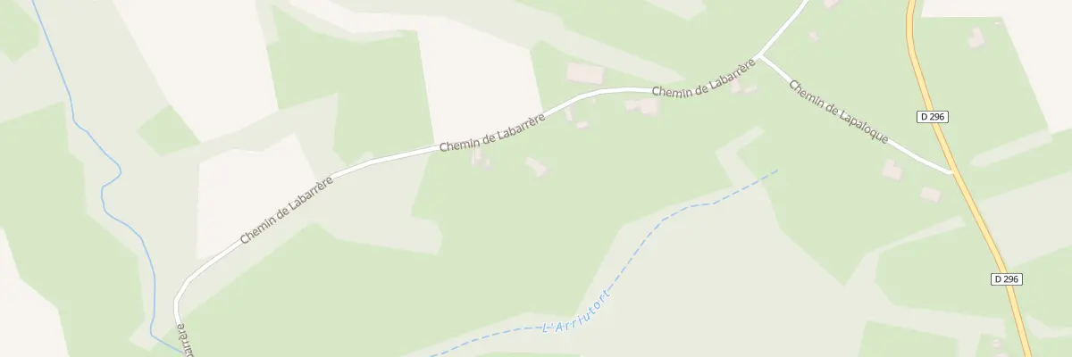 Plan du 509 Che de Labarrere à Boueilh-Boueilho-Lasque