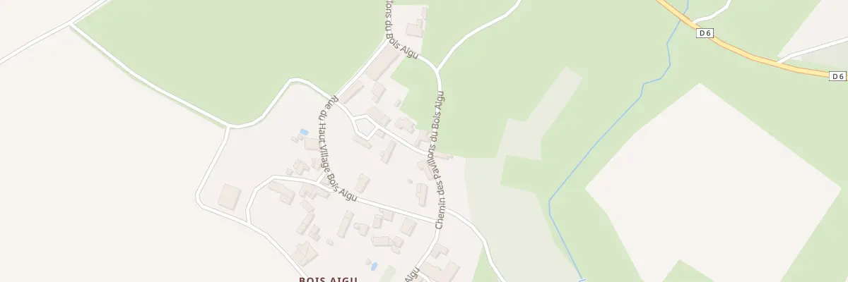 Plan du 5 Che des Jardins Bois Aigu à Augé
