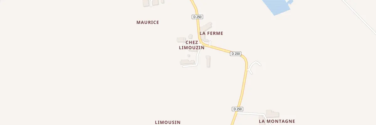 Plan du 3 Chez Limousin à Saint-Ciers-Champagne