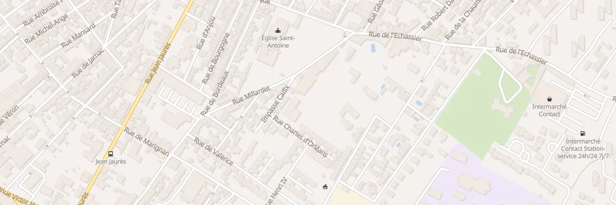 Plan du 1A Rue Charles d’Orleans à Vouharte
