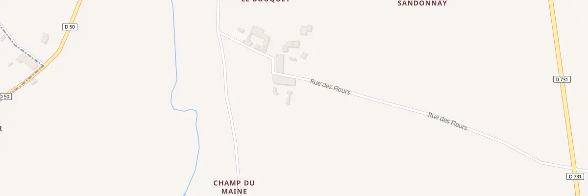 Plan du 2 Rue des Fleurs à Cierzac