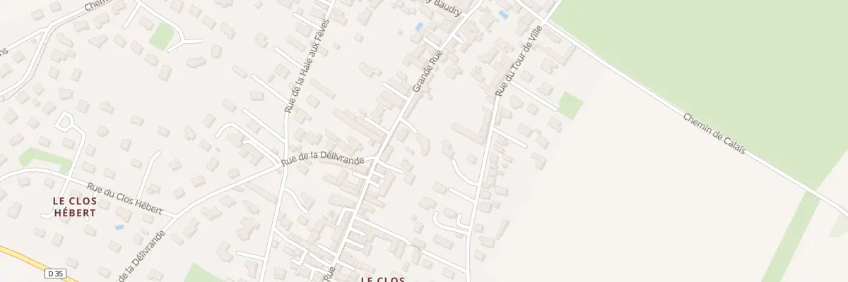 Plan du 513 Grande Rue à Hermanville-sur-Mer