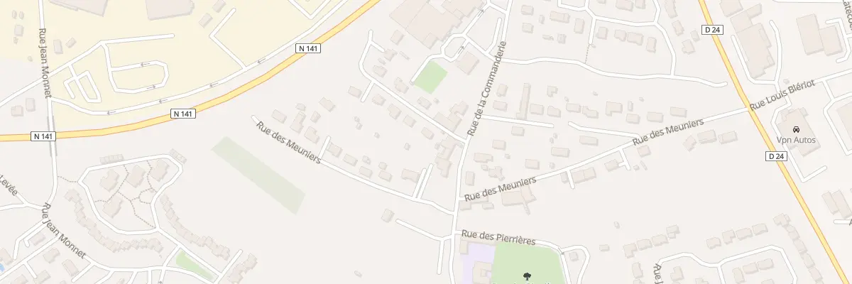 Plan du 1 Rue du Grand Fief à Châteaubernard