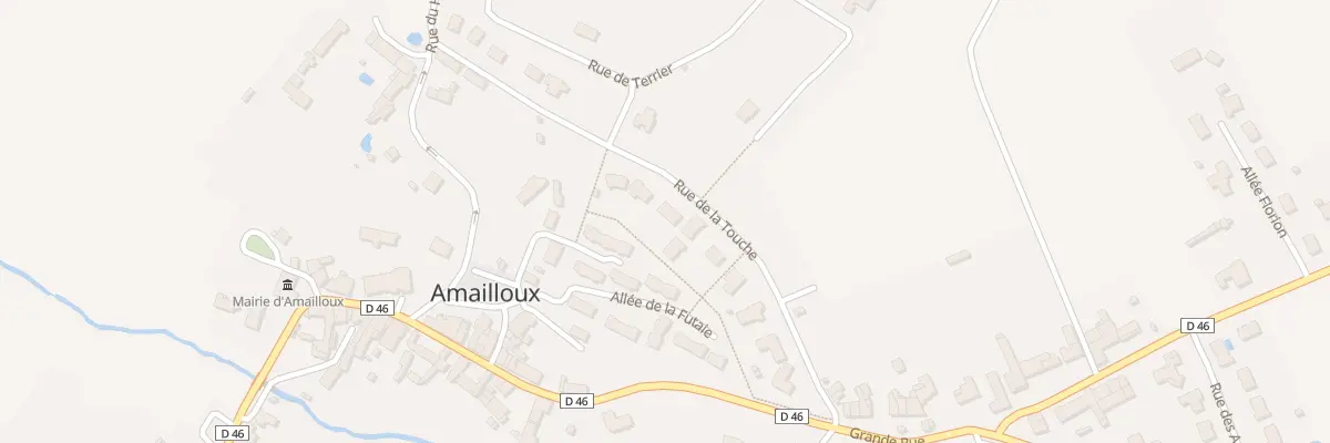 Plan du 12 Rue de la Touche à Amailloux