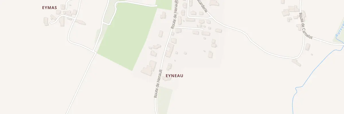 Plan du 621 Rte de Hénault à Villegouge