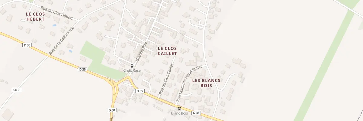 Plan du 114 Rue du Clos Caillet à Hermanville-sur-Mer