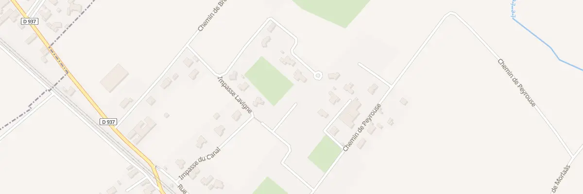 Plan du 1 Imp Pic du Ger à Meillon