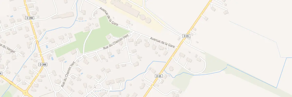 Plan du 99 Av de la Gare à Cazères-sur-l’Adour
