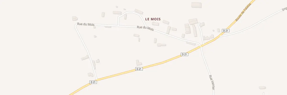 Plan du 29 Le Mois Est à Ménil-Hermei