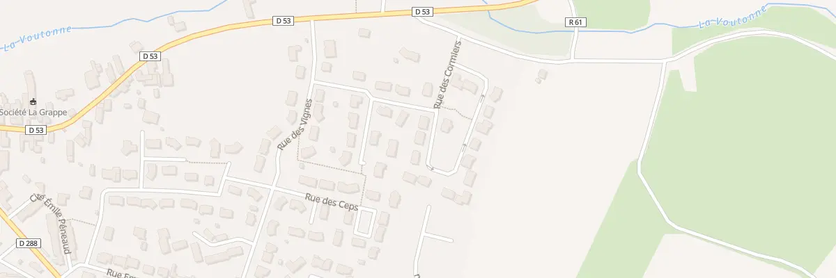 Plan du 5 Rue des Cormiers à Précigné