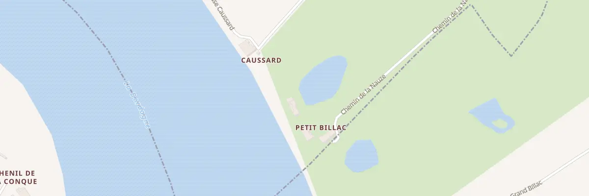 Plan du 157 Petit Billac à La Rivière