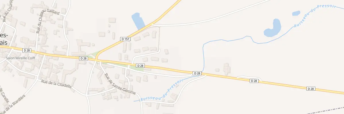 Plan du 10 Lot des Pierres Levées à Coulonges-Thouarsais