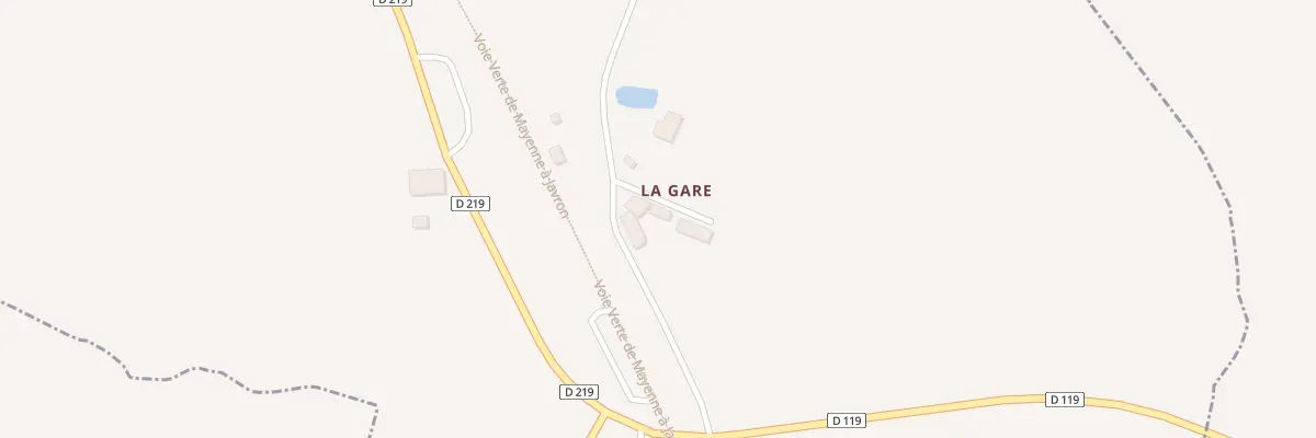 Plan du 54 Imp de la Gare au Ham
