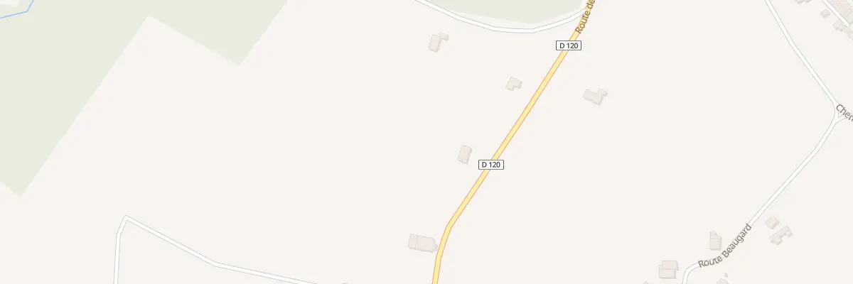 Plan du 1950 Rte de Bonneau à La Sauve