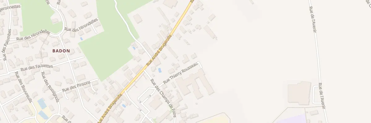 Plan du 9 Rue Thierry Rousseau à Matha