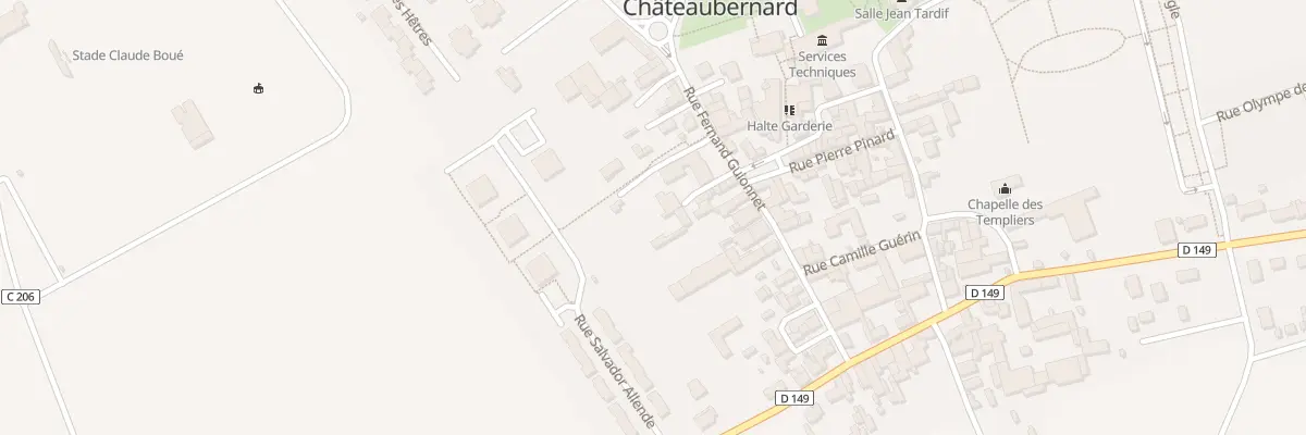 Plan du 37 Rue Fernand Guionnet à Châteaubernard