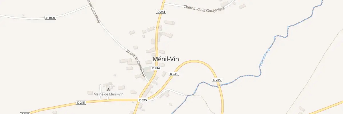 Plan du 15 Le Bourg à Ménil-Vin