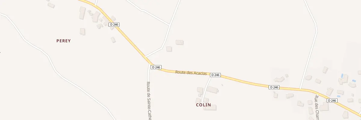 Plan du 748 Rte des Acacias à Villegouge