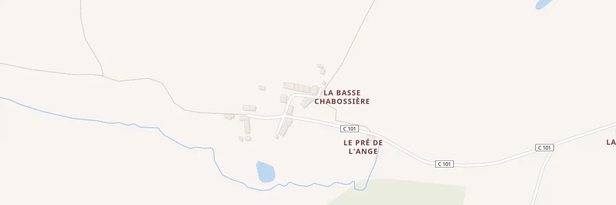 Plan du 50 La Basse Chabossiere à Saint-Aignan-de-Couptrain