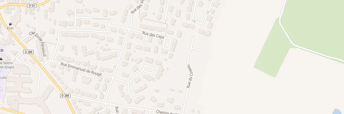 Plan du 20 Rue des Ceps à Précigné
