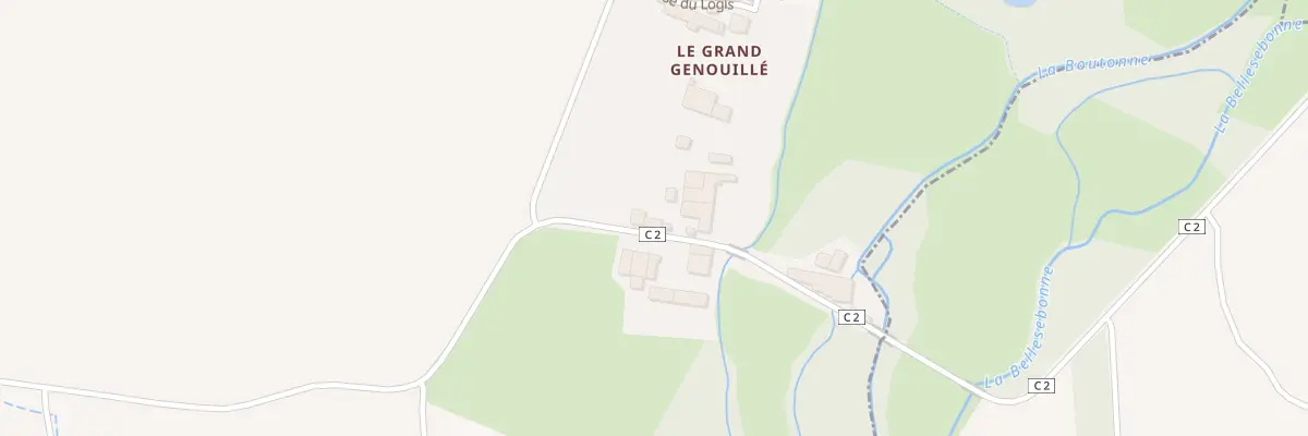 Plan du 5011 Le Grand Genouille à Brieuil-sur-Chizé