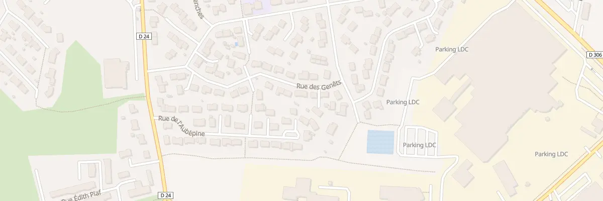 Plan du 21 Rue des Genêts à Sablé-sur-Sarthe