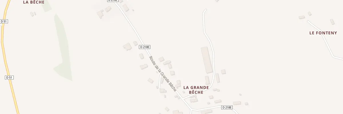 Plan du 5 Rte de la Grande Bêche à Saint-Hilaire-de-Briouze