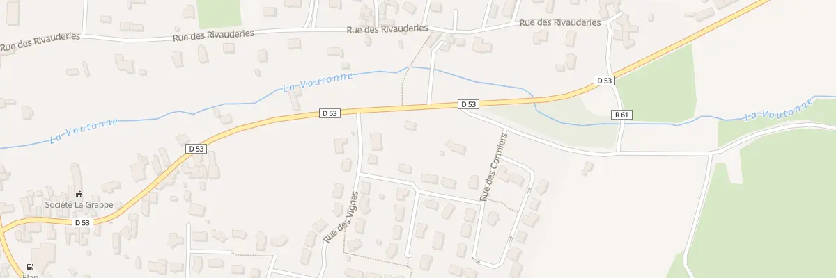 Plan du 5030 Rue de la Percevaudiere à Précigné