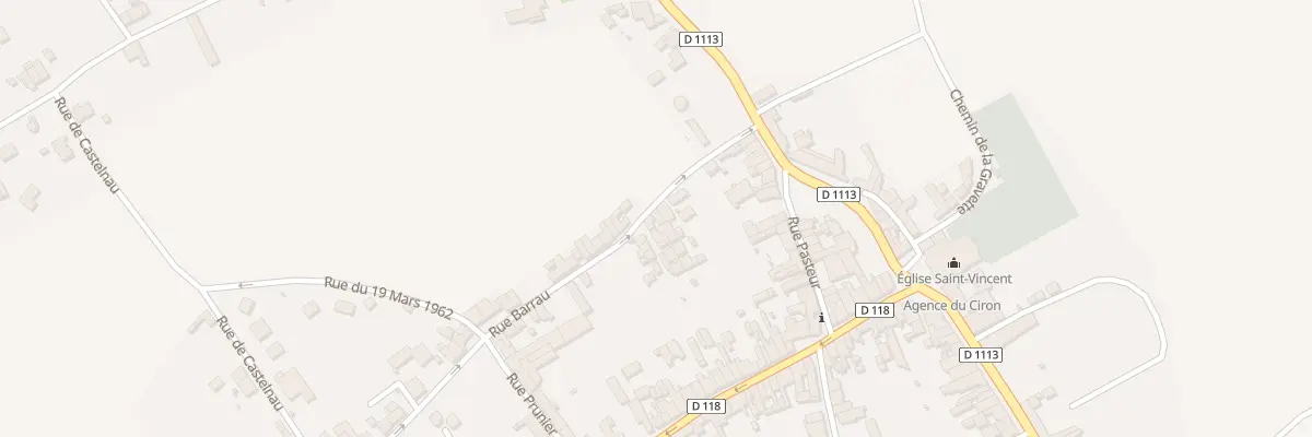 Plan du 35 Rue Barrau à Barsac