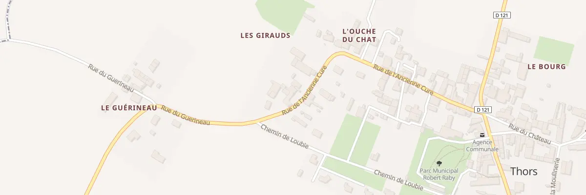 Plan du 34 Rue de l’Ancienne Cure à Thors